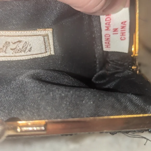 Marshall Fields Glass Beaded Evening Bag - Picture 3 of 8